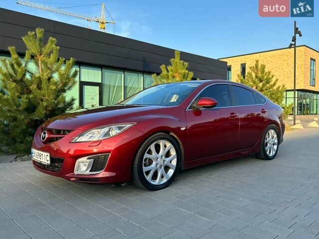 Красный Мазда 6, объемом двигателя 2.5 л и пробегом 127 тыс. км за 9200 $, фото 1 на Automoto.ua