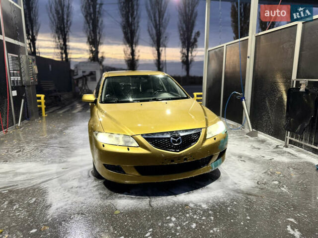 Мазда 6 2002 в Василькове на Automoto.ua Желтый Мазда 6, объемом двигателя 2.26 л и пробегом 191 тыс. км за 2650 $, фото 1 на Automoto.ua