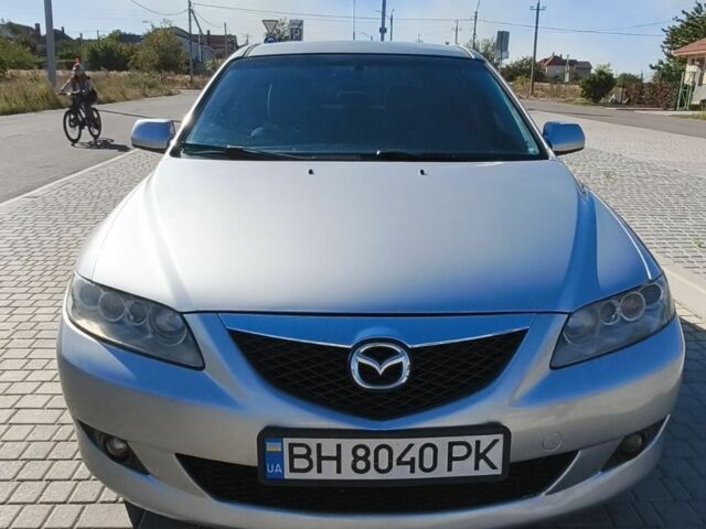 Серый Мазда 6, объемом двигателя 2 л и пробегом 256 тыс. км за 3514 $, фото 1 на Automoto.ua