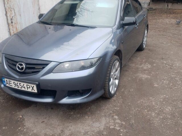Серый Мазда 6, объемом двигателя 2.3 л и пробегом 318 тыс. км за 5800 $, фото 1 на Automoto.ua