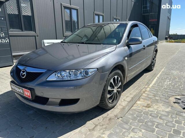 Серый Мазда 6, объемом двигателя 2 л и пробегом 356 тыс. км за 4290 $, фото 1 на Automoto.ua