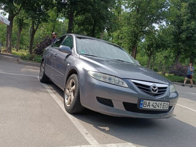 Серый Мазда 6, объемом двигателя 2 л и пробегом 387 тыс. км за 2800 $, фото 1 на Automoto.ua