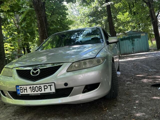 Серый Мазда 6, объемом двигателя 2 л и пробегом 300 тыс. км за 3200 $, фото 1 на Automoto.ua