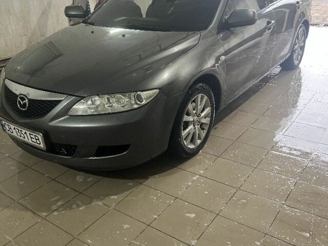 Серый Мазда 6, объемом двигателя 2 л и пробегом 380 тыс. км за 3850 $, фото 1 на Automoto.ua