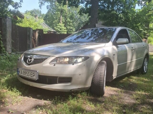 Серый Мазда 6, объемом двигателя 2 л и пробегом 347 тыс. км за 2816 $, фото 1 на Automoto.ua