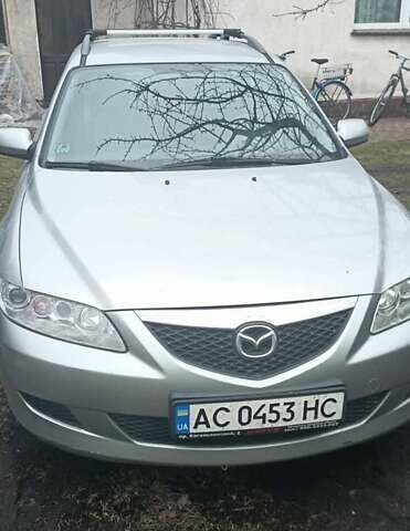 Серый Мазда 6, объемом двигателя 1.8 л и пробегом 218 тыс. км за 2700 $, фото 1 на Automoto.ua