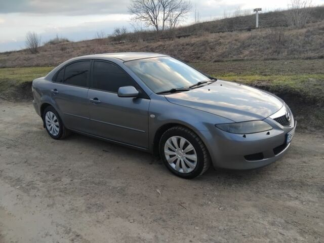 Серый Мазда 6, объемом двигателя 2 л и пробегом 400 тыс. км за 3200 $, фото 1 на Automoto.ua