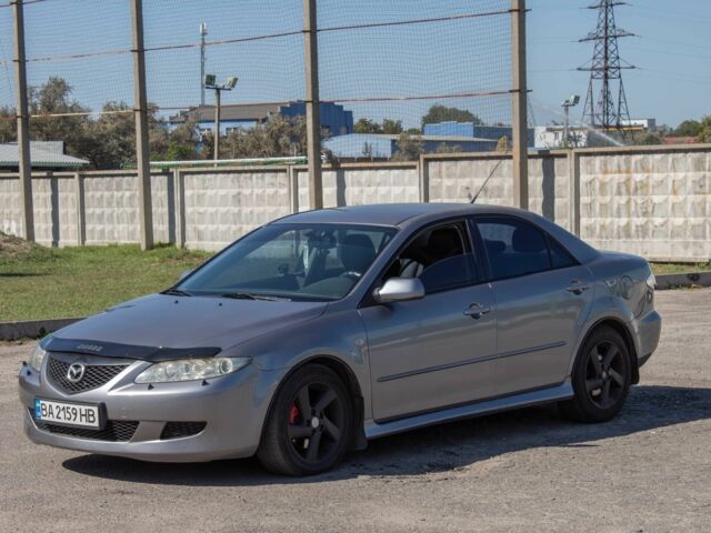 Серый Мазда 6, объемом двигателя 2 л и пробегом 364 тыс. км за 4700 $, фото 1 на Automoto.ua