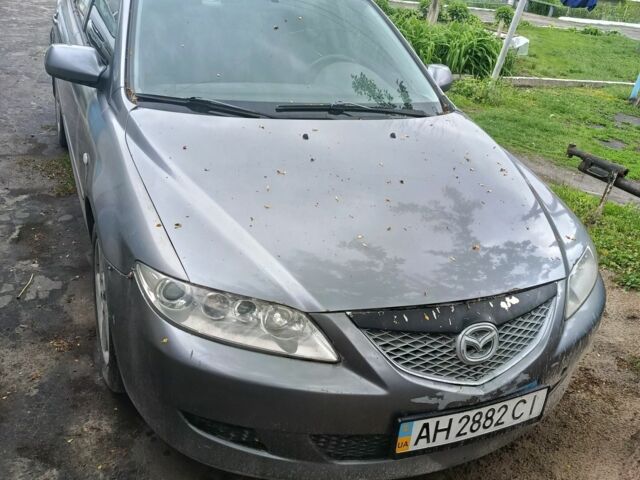 Серый Мазда 6, объемом двигателя 2 л и пробегом 280 тыс. км за 1500 $, фото 1 на Automoto.ua