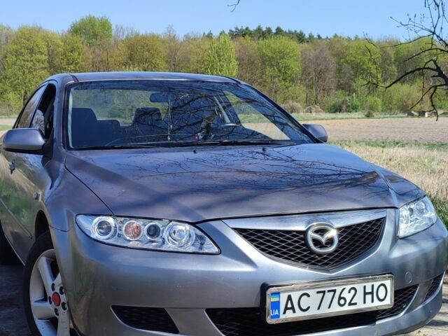 Серый Мазда 6, объемом двигателя 2 л и пробегом 350 тыс. км за 2850 $, фото 1 на Automoto.ua