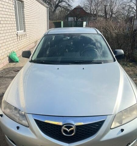 Серый Мазда 6, объемом двигателя 1.8 л и пробегом 251 тыс. км за 3800 $, фото 1 на Automoto.ua