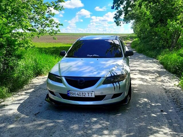Серый Мазда 6, объемом двигателя 1.8 л и пробегом 258 тыс. км за 4000 $, фото 1 на Automoto.ua