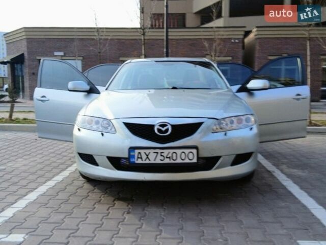 Серый Мазда 6, объемом двигателя 2 л и пробегом 197 тыс. км за 3000 $, фото 1 на Automoto.ua