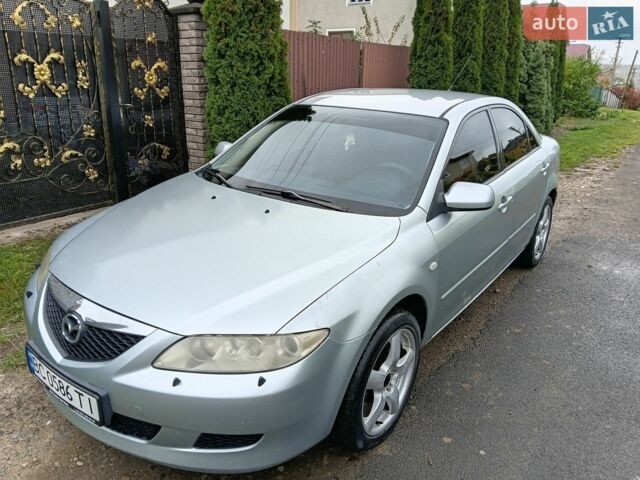 Серый Мазда 6, объемом двигателя 2 л и пробегом 450 тыс. км за 3000 $, фото 1 на Automoto.ua