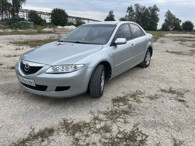 Серый Мазда 6, объемом двигателя 1.8 л и пробегом 200 тыс. км за 2498 $, фото 1 на Automoto.ua
