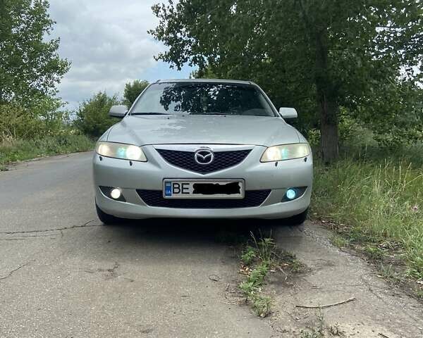Серый Мазда 6, объемом двигателя 2 л и пробегом 235 тыс. км за 3900 $, фото 1 на Automoto.ua