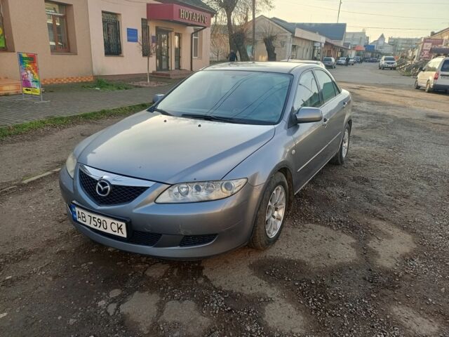 Серый Мазда 6, объемом двигателя 1.8 л и пробегом 350 тыс. км за 3800 $, фото 1 на Automoto.ua