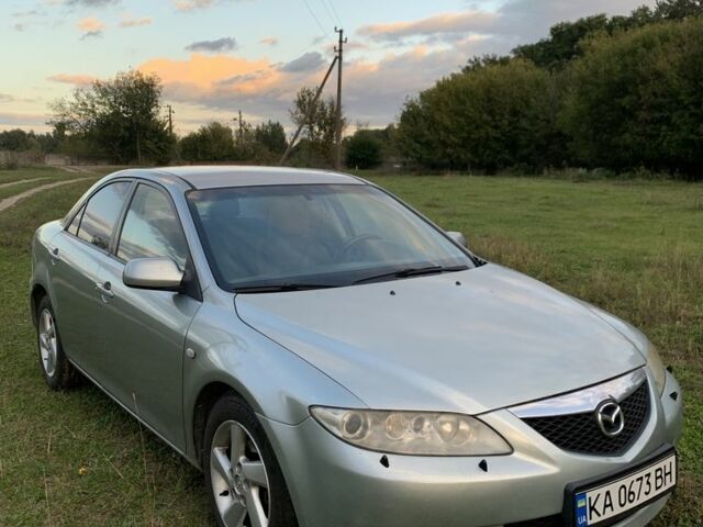 Серый Мазда 6, объемом двигателя 2 л и пробегом 412 тыс. км за 4000 $, фото 1 на Automoto.ua