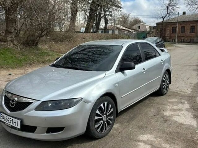 Серый Мазда 6, объемом двигателя 2 л и пробегом 398 тыс. км за 1700 $, фото 1 на Automoto.ua
