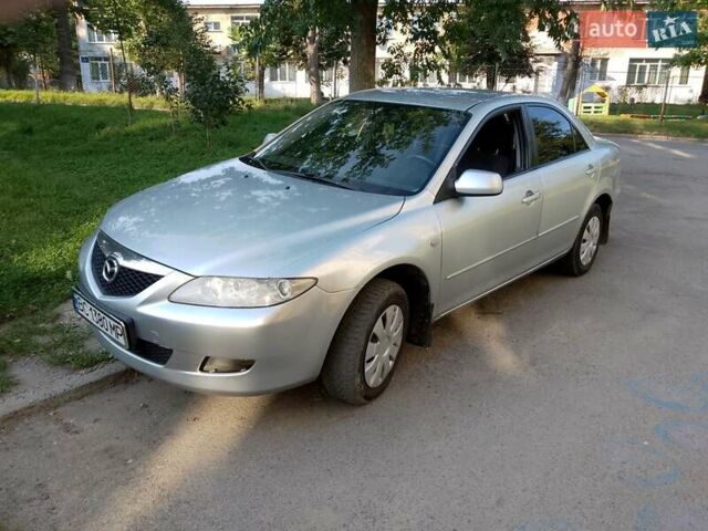 Серый Мазда 6, объемом двигателя 2 л и пробегом 349 тыс. км за 3300 $, фото 1 на Automoto.ua