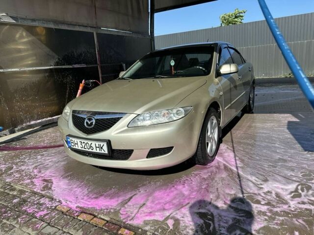 Серый Мазда 6, объемом двигателя 2 л и пробегом 200 тыс. км за 3650 $, фото 1 на Automoto.ua