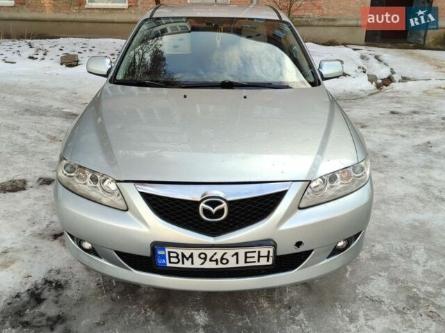 Серый Мазда 6, объемом двигателя 2 л и пробегом 314 тыс. км за 2950 $, фото 1 на Automoto.ua