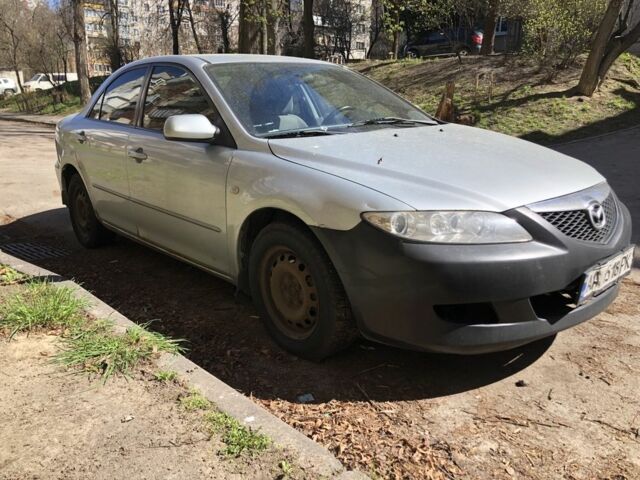 Серый Мазда 6, объемом двигателя 1.8 л и пробегом 298 тыс. км за 3700 $, фото 1 на Automoto.ua