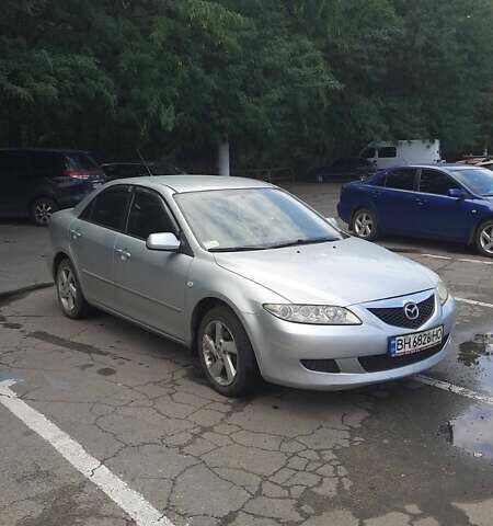 Серый Мазда 6, объемом двигателя 2 л и пробегом 200 тыс. км за 5000 $, фото 1 на Automoto.ua