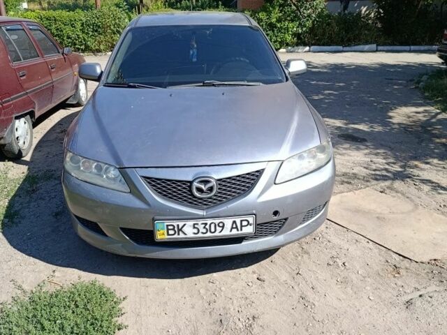 Серый Мазда 6, объемом двигателя 2 л и пробегом 295 тыс. км за 1602 $, фото 1 на Automoto.ua