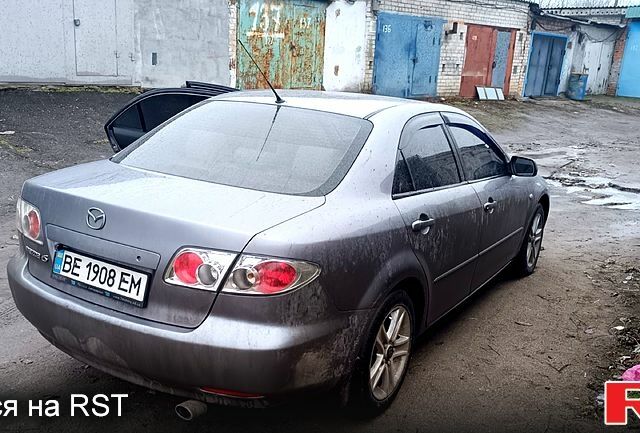 Серый Мазда 6, объемом двигателя 1.8 л и пробегом 200 тыс. км за 4000 $, фото 1 на Automoto.ua