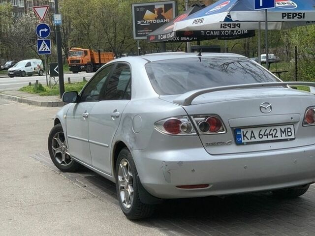 Серый Мазда 6, объемом двигателя 2 л и пробегом 220 тыс. км за 3400 $, фото 1 на Automoto.ua