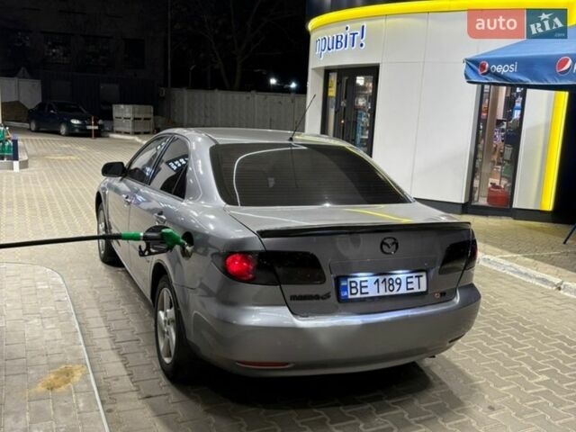 Сірий Мазда 6, об'ємом двигуна 2 л та пробігом 250 тис. км за 3950 $, фото 1 на Automoto.ua