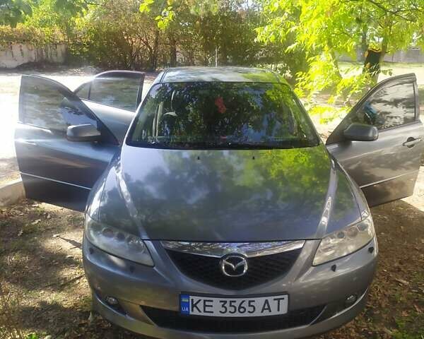 Сірий Мазда 6, об'ємом двигуна 2 л та пробігом 224 тис. км за 4500 $, фото 1 на Automoto.ua
