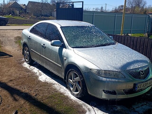 Серый Мазда 6, объемом двигателя 2 л и пробегом 200 тыс. км за 3750 $, фото 1 на Automoto.ua