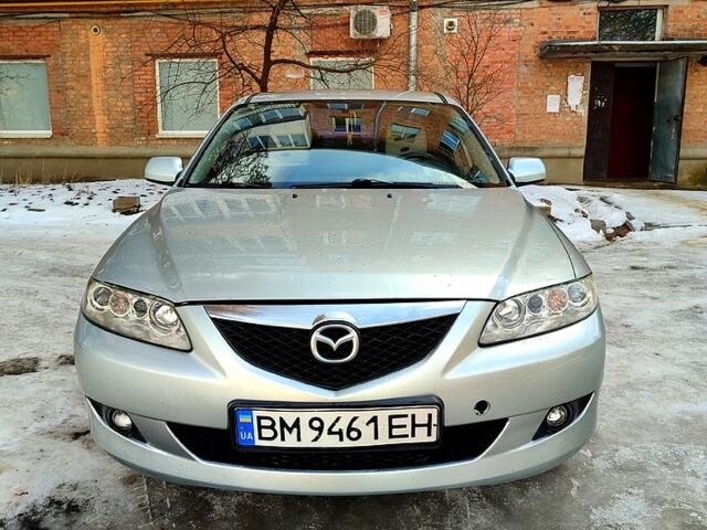 Серый Мазда 6, объемом двигателя 2 л и пробегом 314 тыс. км за 3300 $, фото 1 на Automoto.ua