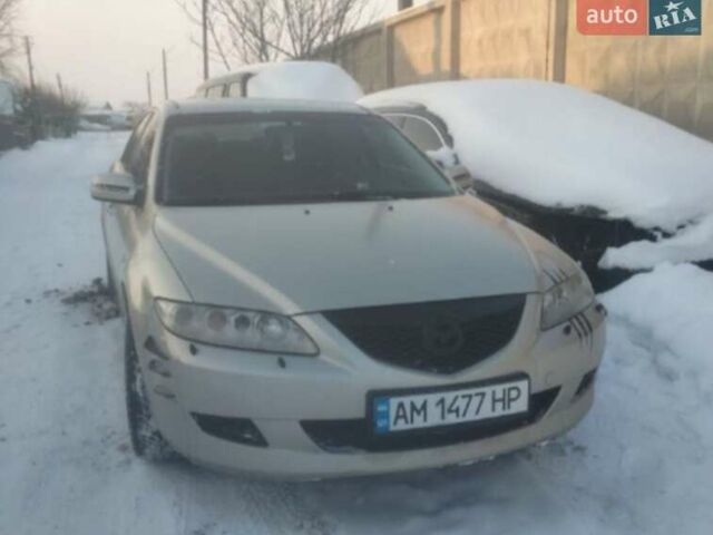 Серый Мазда 6, объемом двигателя 2 л и пробегом 420 тыс. км за 2800 $, фото 1 на Automoto.ua