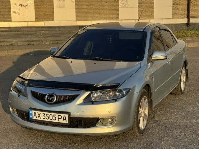 Серый Мазда 6, объемом двигателя 2 л и пробегом 286 тыс. км за 4000 $, фото 1 на Automoto.ua