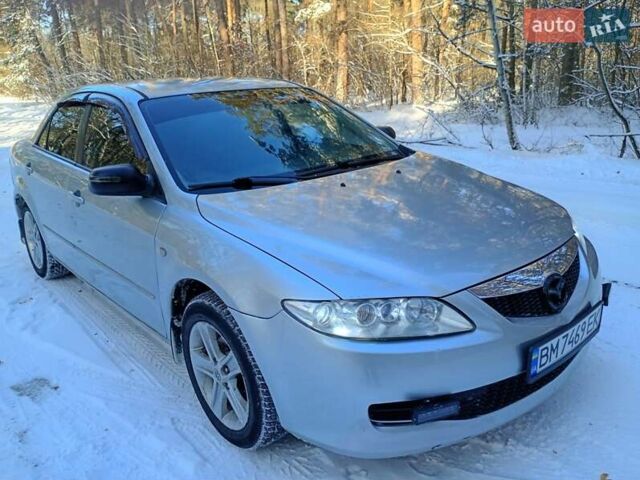 Серый Мазда 6, объемом двигателя 2 л и пробегом 212 тыс. км за 4700 $, фото 1 на Automoto.ua