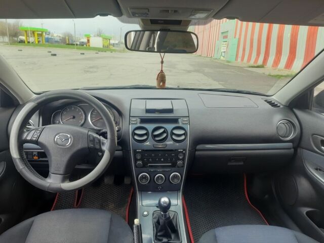 Серый Мазда 6, объемом двигателя 1.8 л и пробегом 280 тыс. км за 3500 $, фото 1 на Automoto.ua