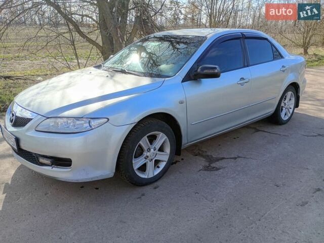 Серый Мазда 6, объемом двигателя 2 л и пробегом 216 тыс. км за 4700 $, фото 1 на Automoto.ua