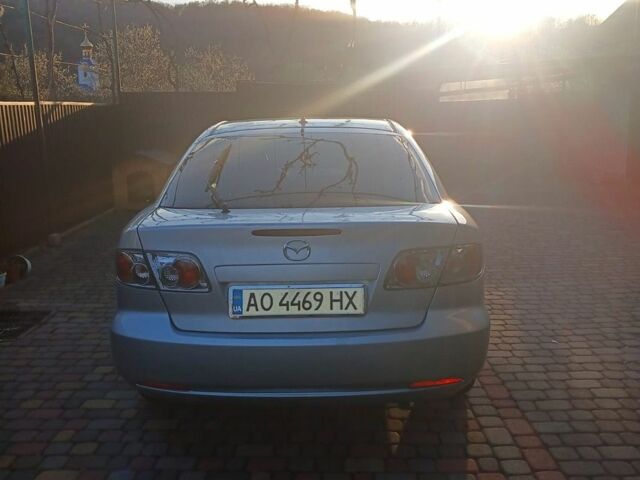 Серый Мазда 6, объемом двигателя 2 л и пробегом 300 тыс. км за 3500 $, фото 1 на Automoto.ua