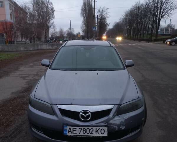 Серый Мазда 6, объемом двигателя 1.8 л и пробегом 240 тыс. км за 3999 $, фото 1 на Automoto.ua