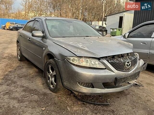 Серый Мазда 6, объемом двигателя 2 л и пробегом 295 тыс. км за 1500 $, фото 1 на Automoto.ua