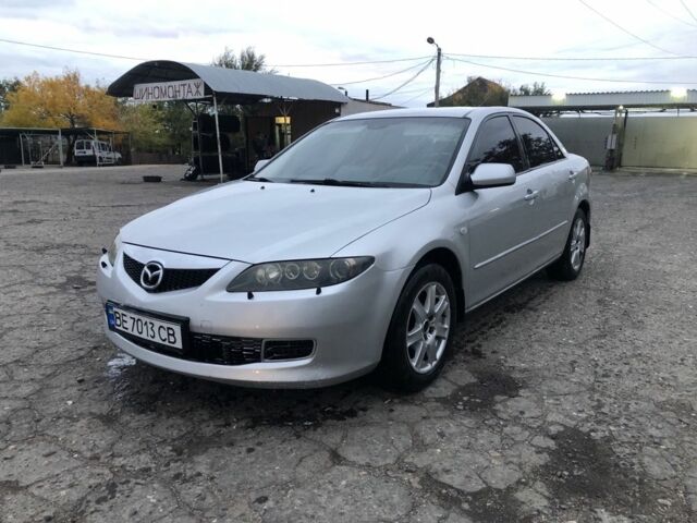 Серый Мазда 6, объемом двигателя 2 л и пробегом 345 тыс. км за 3300 $, фото 1 на Automoto.ua