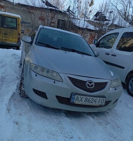 Серый Мазда 6, объемом двигателя 2 л и пробегом 270 тыс. км за 2500 $, фото 1 на Automoto.ua