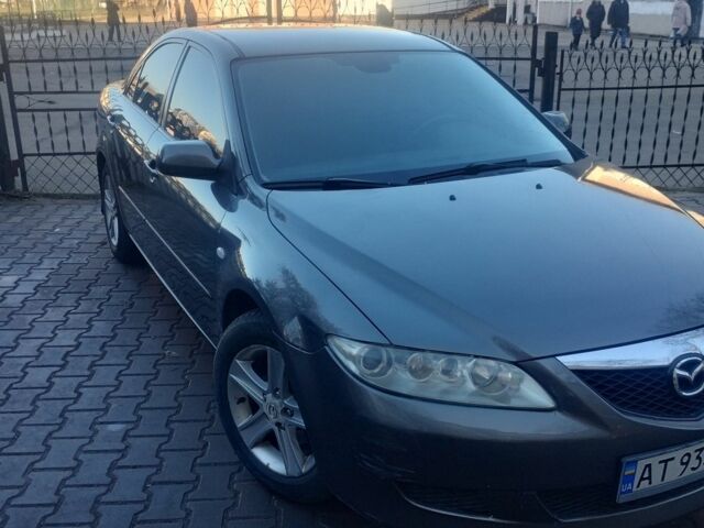 Серый Мазда 6, объемом двигателя 2 л и пробегом 270 тыс. км за 3800 $, фото 1 на Automoto.ua