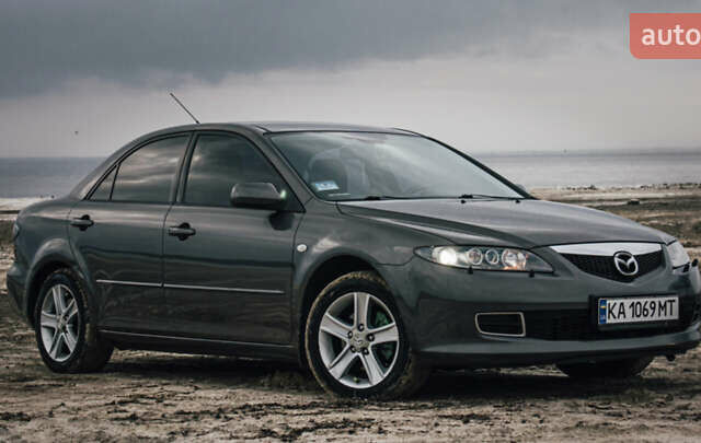 Сірий Мазда 6, об'ємом двигуна 2 л та пробігом 317 тис. км за 3700 $, фото 1 на Automoto.ua