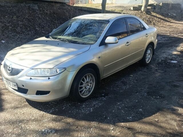 Серый Мазда 6, объемом двигателя 2 л и пробегом 220 тыс. км за 3700 $, фото 1 на Automoto.ua