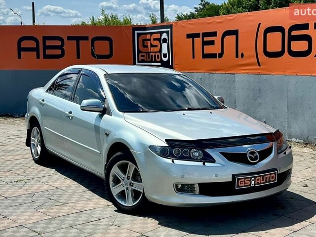 Серый Мазда 6, объемом двигателя 2 л и пробегом 283 тыс. км за 4300 $, фото 1 на Automoto.ua