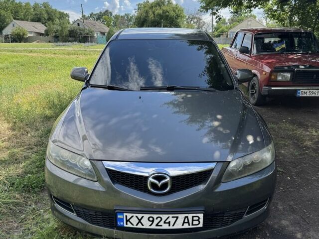Серый Мазда 6, объемом двигателя 1.8 л и пробегом 228 тыс. км за 4299 $, фото 1 на Automoto.ua